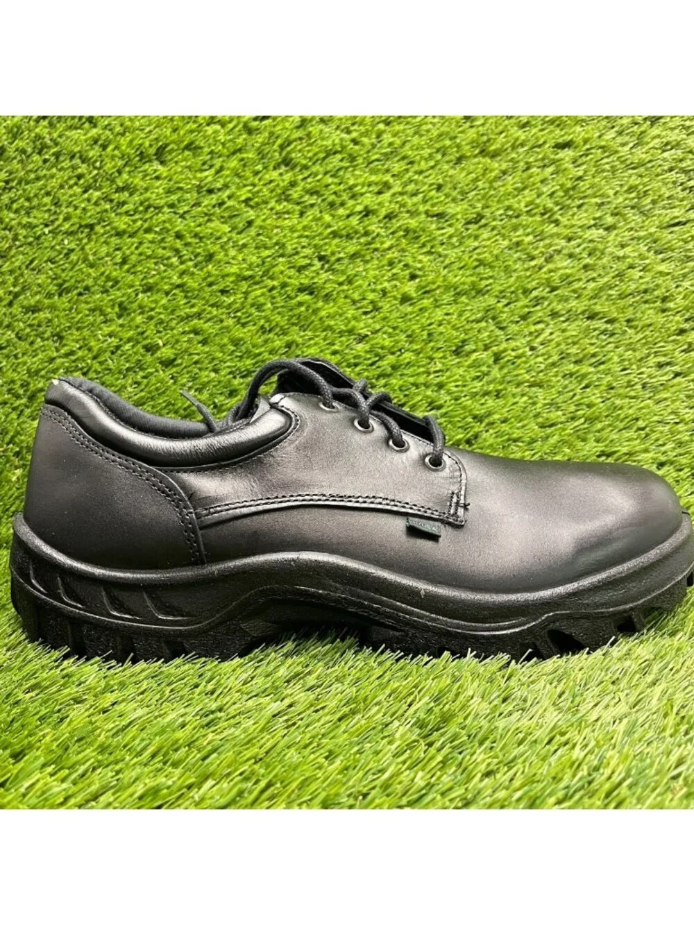 Rocky TMC 5000 Mens Size 13E Black Leather Slip-Resistant Oxford Work Shoes